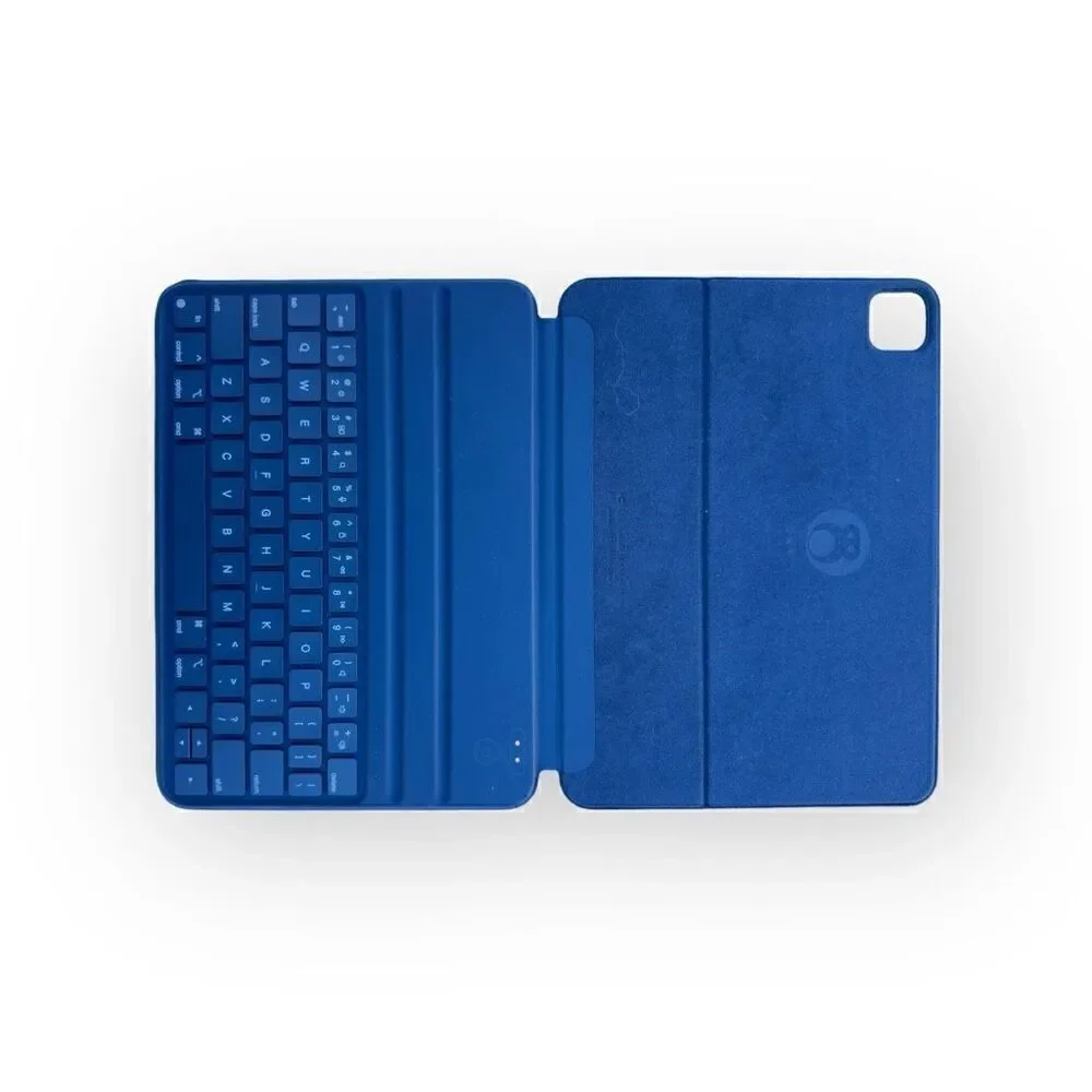 FYI-11 wireless keyboard/case deep blue fits 11inch iPad Pro 1-4 & iPad Air 4/5